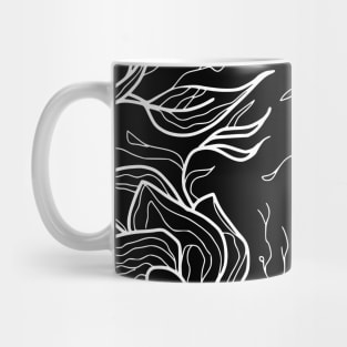 Abstract Geometric floral Mug